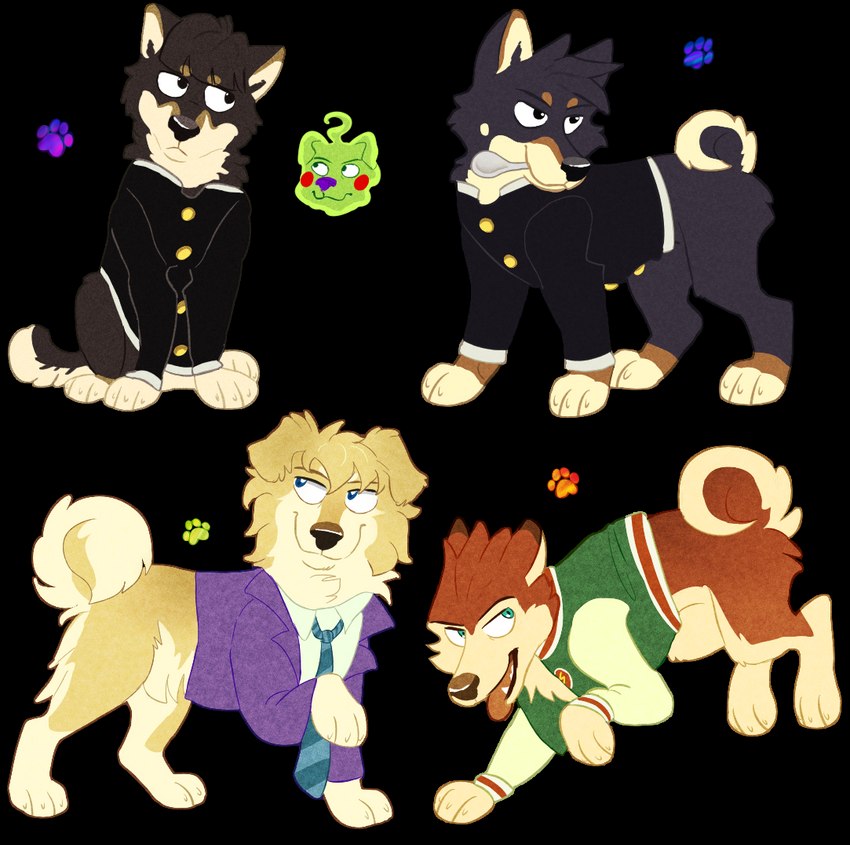 dimple, ritsu kageyama, shigeo kageyama, shou suzuki, and teruki hanazawa (mob psycho 100 and etc) created by rainiechi