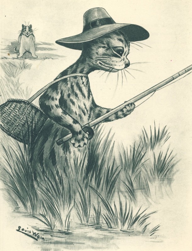 public domain and etc created by louis wain