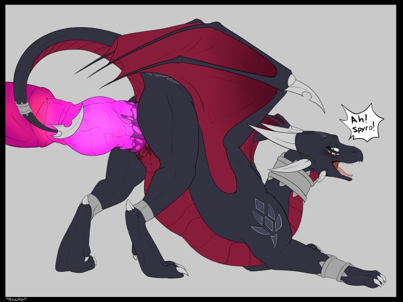 corrupt cynder, cynder, and spyro (the legend of spyro and etc) created by backlash91