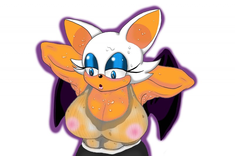 rouge the bat (sonic the hedgehog (series) and etc) created by tinydevilhorns