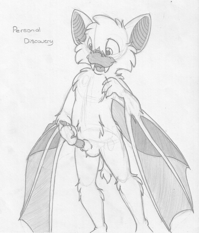 anatomically_correct anatomically_correct_genitalia anatomically_correct_penis animal_genitalia animal_penis anthro balls barefoot biped chiropteran_penis erection fangs feet front_view genital_exploration genitals holding_own_penis holding_penis looking_at_genitalia looking_at_penis male masturbation membrane_(anatomy) membranous_wings nude open_mouth penile penile_masturbation penis sexual_exploration sheath solo standing teeth text winged_arms wings young young_anthro young_male mizzyam sachel bat mammal absurd_res english_text graphite_(artwork) greyscale hi_res monochrome traditional_media_(artwork)