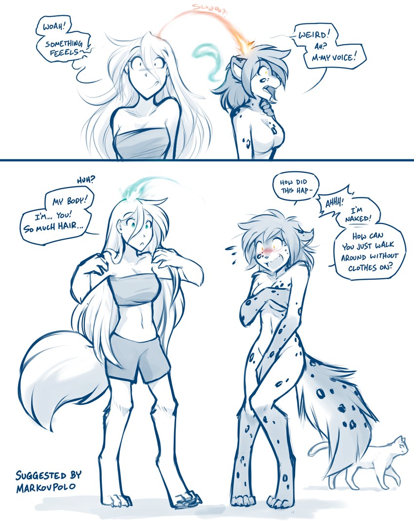 kathrin vaughan, lady nora, and raine silverlock (twokinds) created by tom fischbach