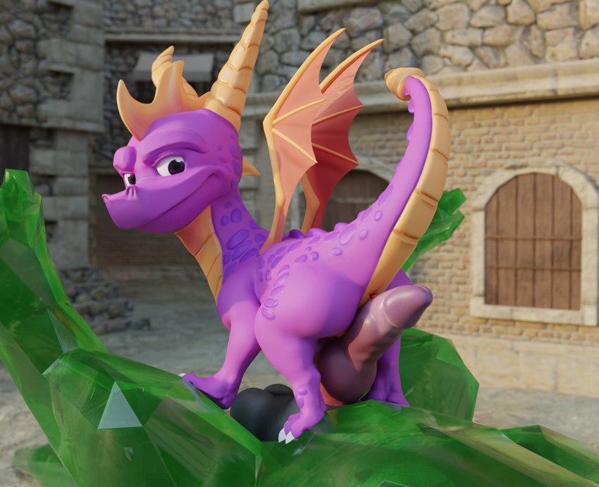 crystallized dragons, rescued dragons, and spyro (spyro reignited trilogy and etc) created by no-name-no-problem
