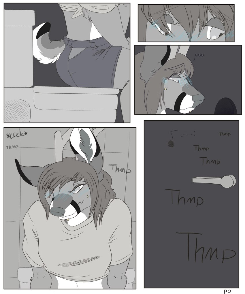 anthro blush blush_lines duo glory_hole male male/male prostitution shy slightly_chubby slightly_chubby_male sucking text possumgod wendy_the_deer deer mammal 5:6 absurd_res comic english_text hi_res