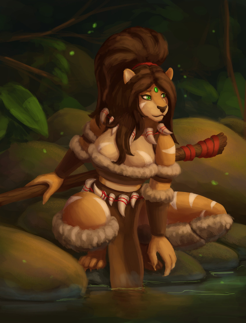 nidalee (league of legends and etc) created by komahu