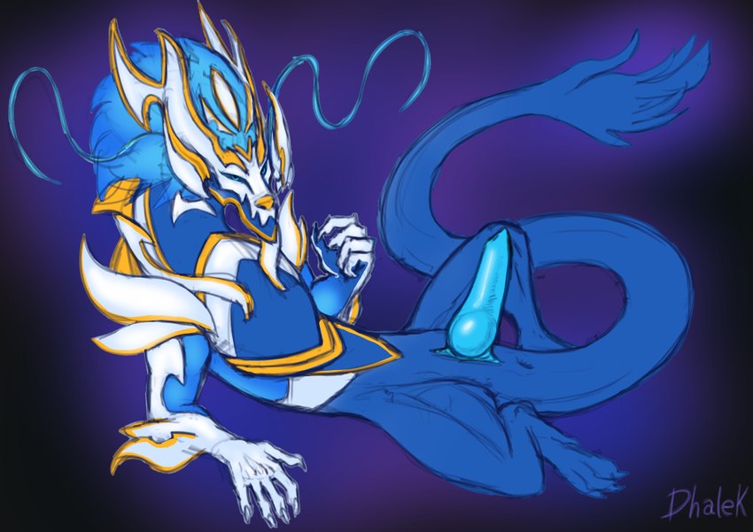 aurelion sol (league of legends and etc) created by dhalek