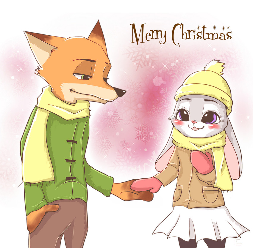 judy hopps and nick wilde (zootopia and etc) created by ezumi mh