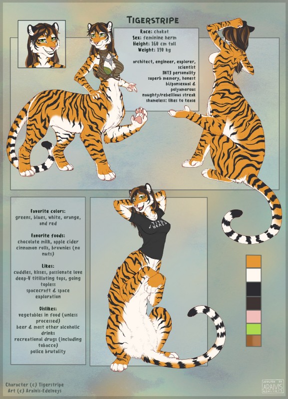 chakat tigerstripe created by araivis-edelveys