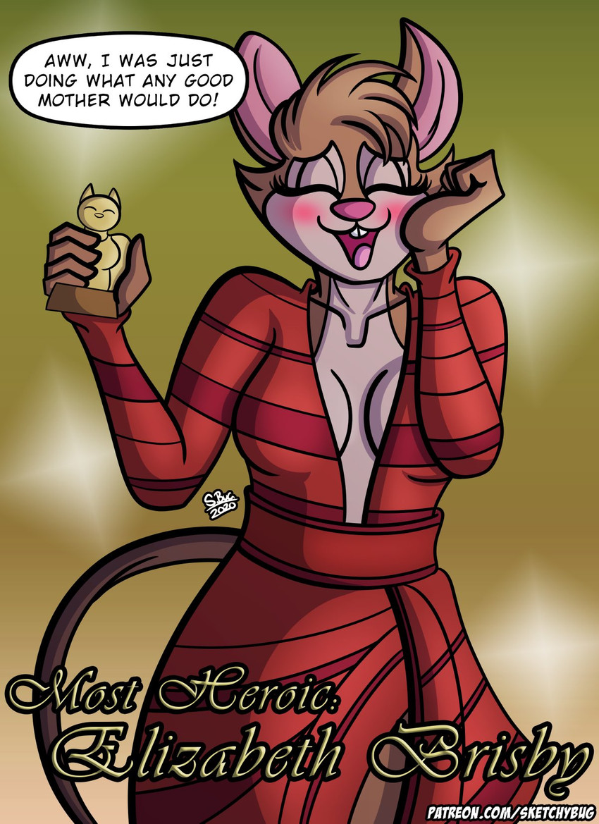 mrs. brisby (the secret of nimh and etc) created by sketchybug