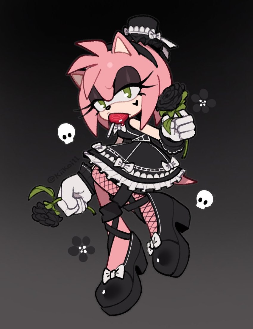 amy rose (sonic the hedgehog (series) and etc) created by kiikoi11