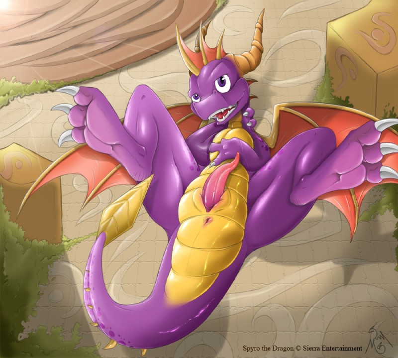 spyro (european mythology and etc) created by narse