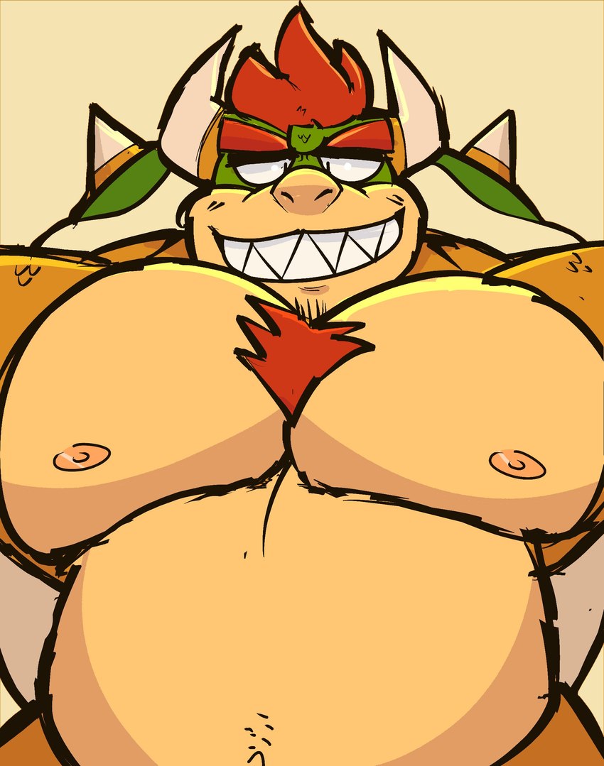 bowser (mario bros and etc) created by janjauwu