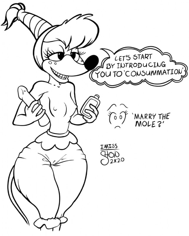 ms. fieldmouse (thumbelina (movie) and etc) created by 3eggnogfatality
