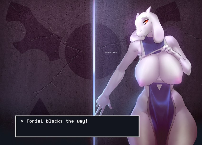 toriel (undertale (series) and etc) created by skygracer