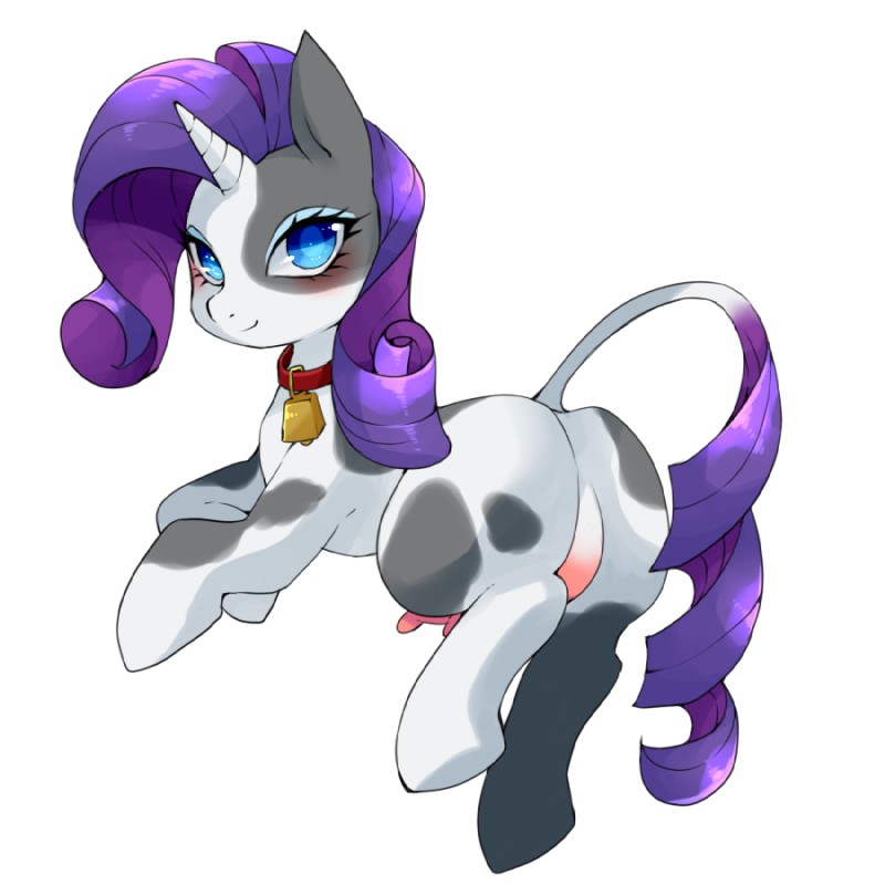 fan character, raricow, and rarity (friendship is magic and etc) created by lemoco