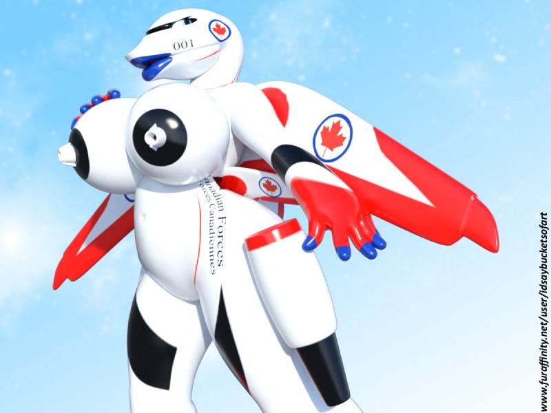 aircraft airplane barely_visible_genitalia barely_visible_pussy big_breasts breasts canadian female genitals huge_breasts machine nipples not_furry pussy solo vehicle idsaybucketsofart canada-001 aircraft_humanoid living_aircraft living_machine living_vehicle robot 3d_(artwork) 4:3 digital_media_(artwork)