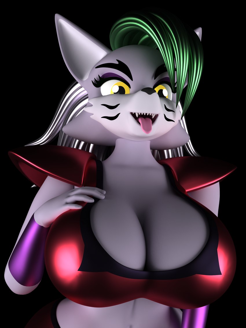 roxanne wolf (five nights at freddy's: security breach and etc) created by argos90