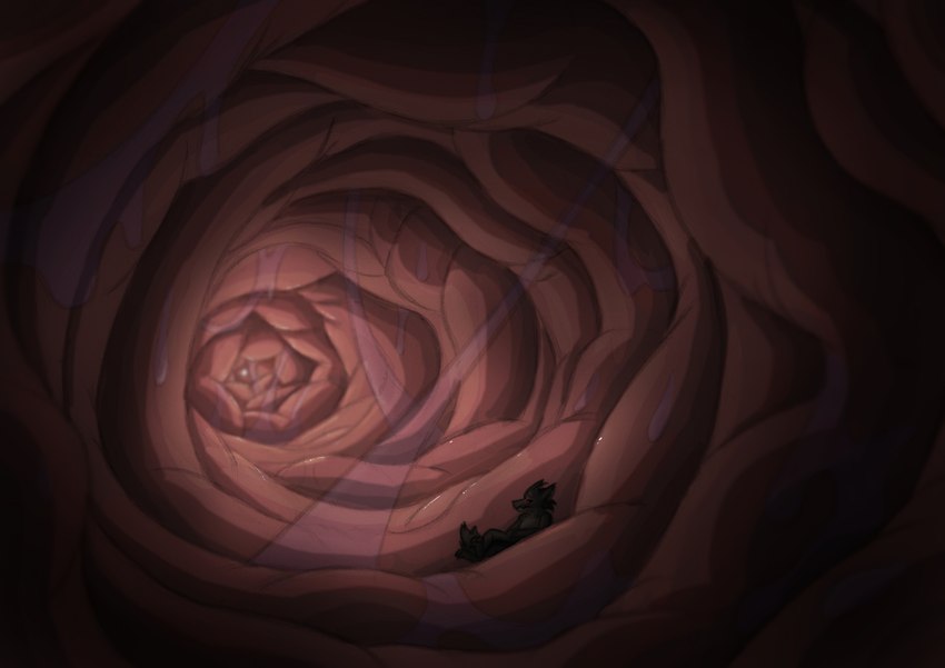 ambiguous_gender anal anal_vore anthro anus bowels duo endosoma extreme_size_difference fully_inside internal internal_anal internal_corridor lying male micro micro_exploring_macro nano on_back safe_vore size_difference slime unseen_pred vore wet willing_pred willing_prey sillywerwolf mythology silly_werewolf canid canine canis mammal mythological_canine mythological_creature werecanid werecanine werecreature werewolf wolf hi_res