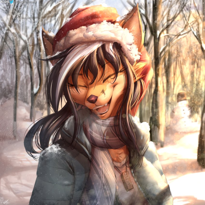 elizabeth fox (christmas) created by viejillox