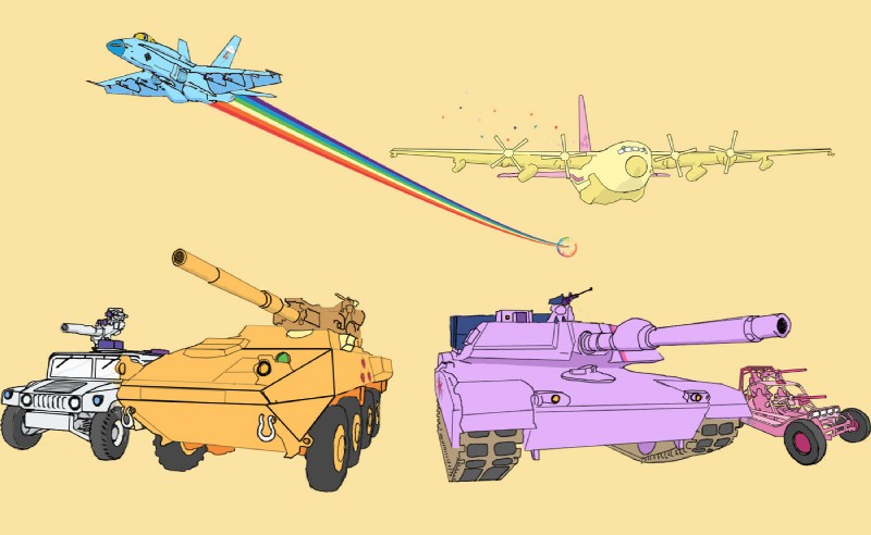 abrams_(tank) aircraft airplane alternate_species apc c-130 c-130_hercules car dune_buggy group hair jet lockheed_c-130_hercules m1 m1_abrams military multicolored_hair rainbow sonic_rainboom tank vehicle zero_pictured max-f1 f-18 friendship_is_magic hasbro humvee my_little_pony applejack_(mlp) fluttershy_(mlp) pinkie_pie_(mlp) rainbow_dash_(mlp) rarity_(mlp) twilight_sparkle_(mlp) inanimate_object 2011