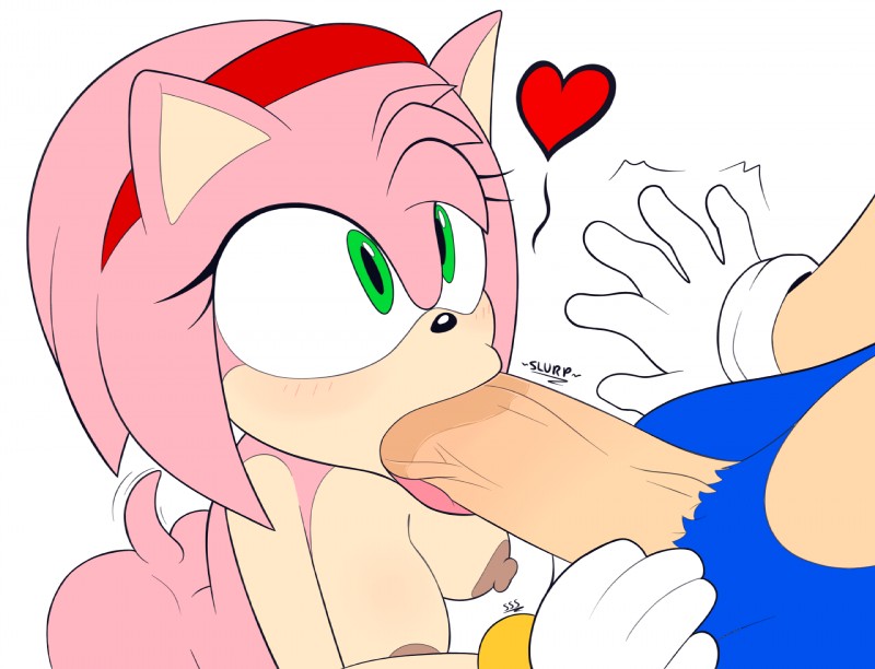 amy rose and sonic the hedgehog (sonic the hedgehog (series) and etc) created by supersegasonicss