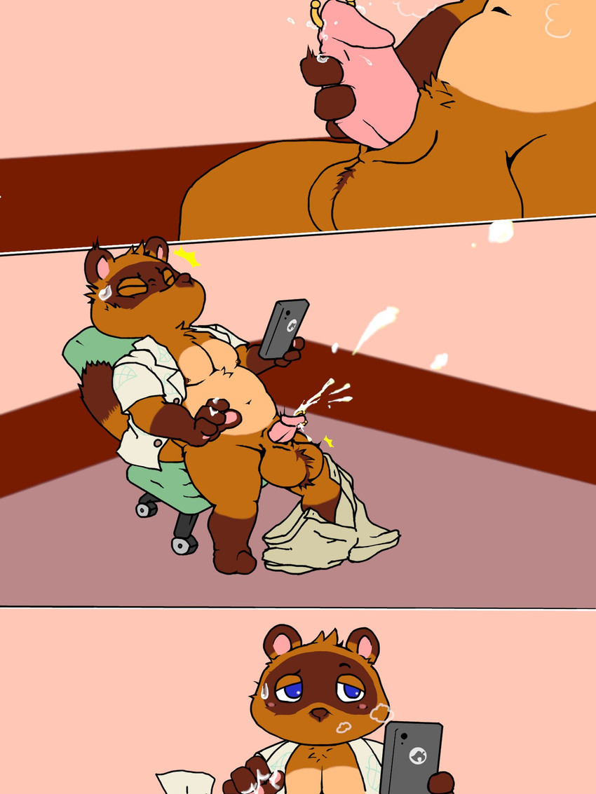 tom nook (animal crossing and etc) created by olkl1234