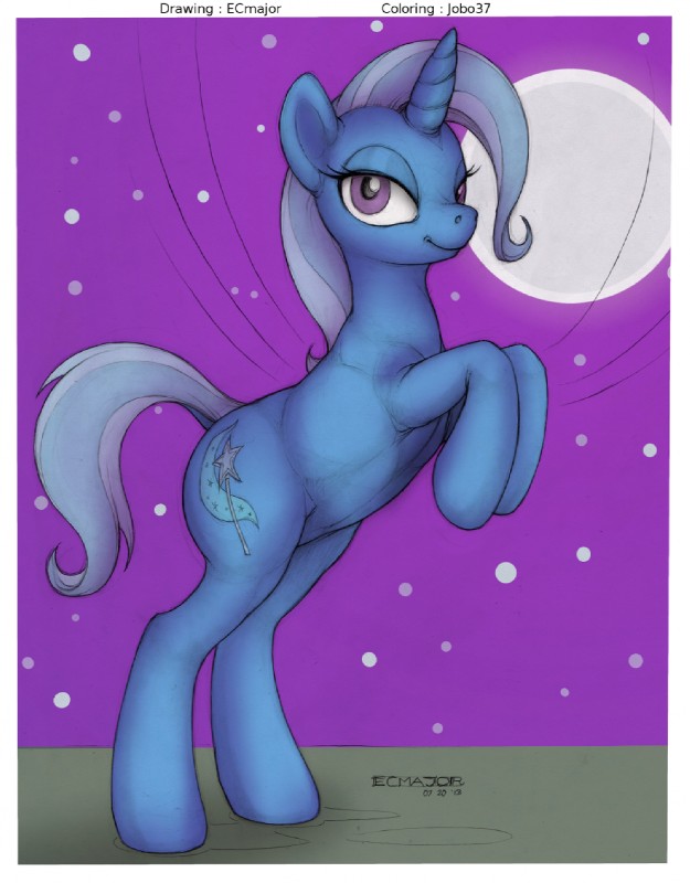 trixie (friendship is magic and etc) created by ecmajor and jobo37