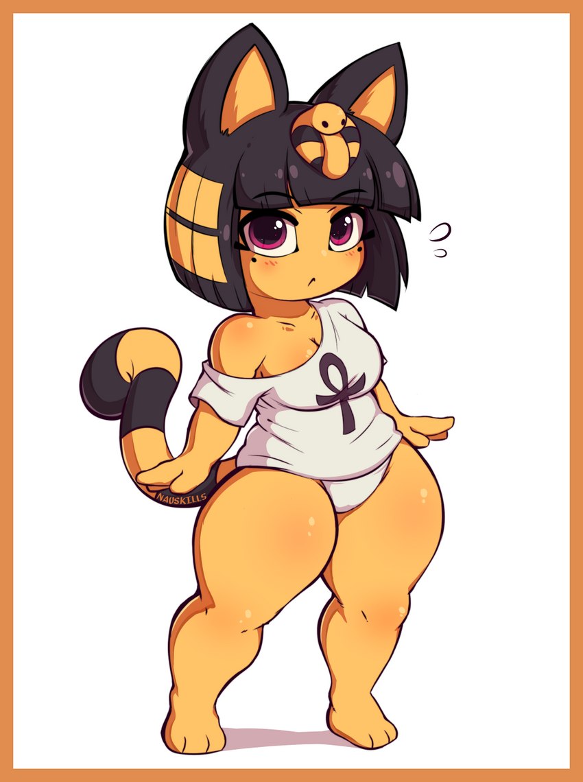 ankha (animal crossing and etc) created by nauskills