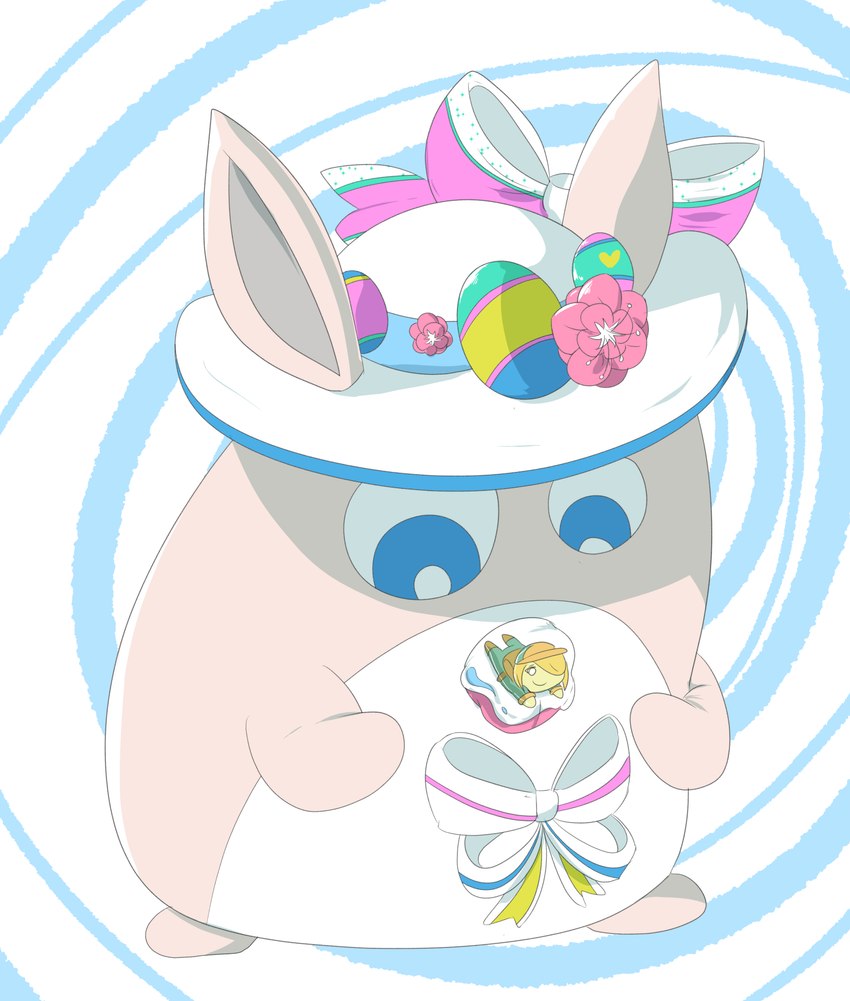 pastel style wigglytuff and volo (pokemon unite and etc) created by tapirclip