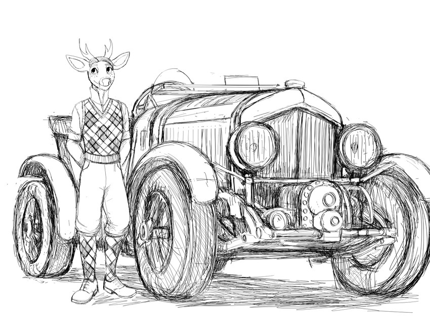 deer prince (bentley (car)) created by hladilnik