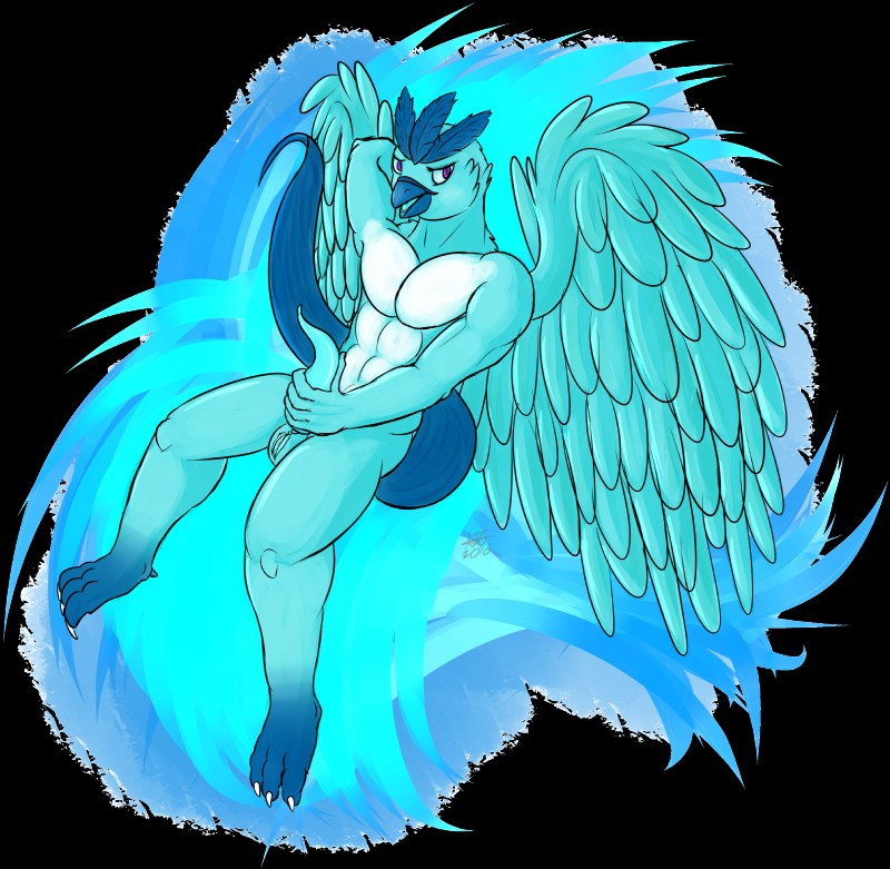 anthro anthrofied blue_body blue_feathers erection feathers genitals intersex intersex_anthro maleherm maleherm_anthro masturbation nude nude_anthro nude_intersex nude_maleherm penile penile_masturbation penis pokemorph pose purple_eyes pussy simple_background solo transparent_background ausjamcian nintendo pokemon teraunce articuno avian bird generation_1_pokemon legendary_pokemon pokemon_(species) absurd_res alpha_channel hi_res