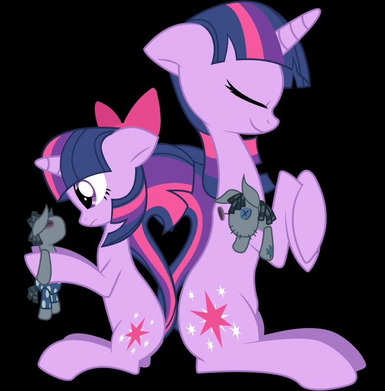 smartypants and twilight sparkle (friendship is magic and etc) created by nun2artzy
