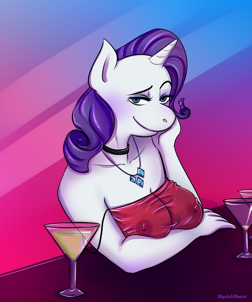 rarity (friendship is magic and etc) created by squishheart