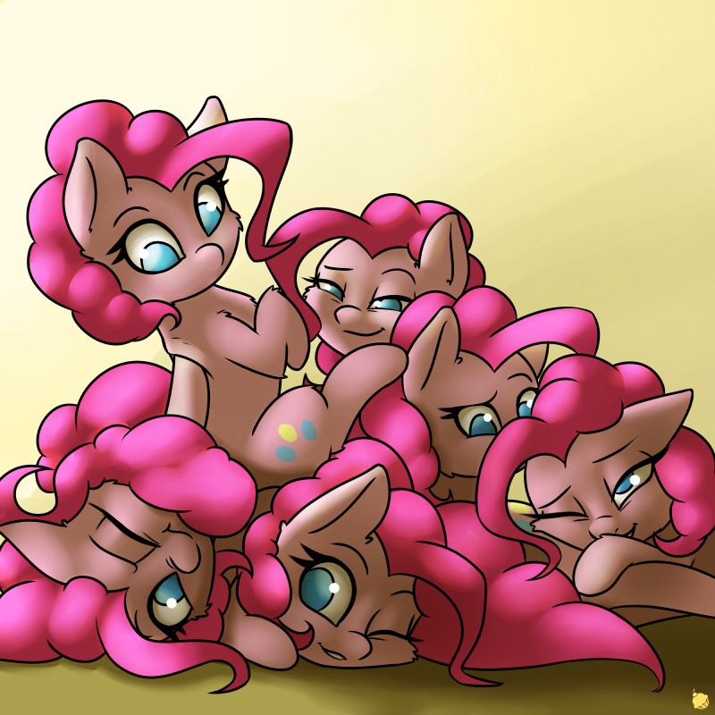 pinkie pie (friendship is magic and etc) created by pudgeruffian