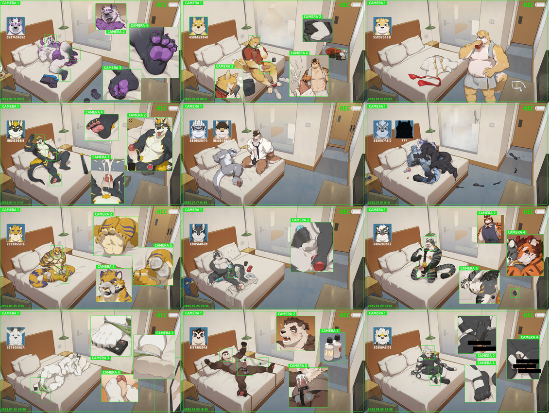 4_toes abs accessory anal anal_beads anal_beads_in_ass anal_penetration animal_genitalia animal_penis ankle_tuft ankles_tied anthro anthro_on_anthro anthro_penetrated anthro_penetrating anthro_penetrating_anthro anus arm_pull ball_gag balls barefoot battery_life bdsm beard bed bed_frame bedroom belly belly_tuft beverage_can biceps big_penis biped black_body black_cap black_chastity_cage black_clothing black_fur black_hair black_necktie black_nose black_penis black_sclera black_underwear blonde_hair blue_body blue_eyes blue_glans blush blush_lines bodily_fluids body_hair bondage bottle bottomwear bound boxer_briefs breath briefs brown_body brown_fur brown_hair bulge butt camera_view canine_genitalia canine_penis canine_tail caught caught_in_the_act caught_masturbating ceiling_lamp cellphone censor_bar chastity_cage chastity_device chest_tuft claws cloth_gag clothed clothes_pin clothes_pin_on_balls clothing cock_sock container cork corruption countershading crotch_tuft cum cum_in_bottle cum_in_container cum_inside cum_on_ground cum_on_leg cum_on_penis cumshot devious_grin dildo dildo_insertion discarded_boots discarded_clothing discarded_footwear discarded_necktie discarded_shirt discarded_shorts discarded_socks discarded_underwear door drinking_soda duo duo_focus ejaculation electrode electrode_on_balls electrode_on_nipples electronics electrostimulation erection eye_scar eyebrows eyes_closed eyewear facial_hair facial_scar feet feline_tail fingering fingers fist fluffy fluffy_tail foot_fetish foot_focus foot_on_penis foot_play footjob footwear from_behind_position fur furniture gag genital_fluids genital_rope genitals glans glass_window grey_body grey_fur group hair hallway hands_behind_back hands_tied happy_trail hat headband headgear headwear holding_cellphone holding_object holding_phone horn hotel_room humanoid_feet humanoid_genitalia humanoid_penis hypnosis hypnotic_visor inside jewelry jockstrap kneeling lamp latex latex_bondage leg_tuft licking light_switch liquid_latex long_tongue looking_pleasured lube_in_ass lube_on_dildo lube_tube lying lying_on_bed machine male male/male male_penetrated male_penetrating male_penetrating_male markings masturbation milking_machine mind_control multicolored_body multicolored_fur musclegut muscular muscular_anthro muscular_male narrowed_eyes navel necktie needleplay needles_in_balls neutral_expression nightstand nipple_fetish nipple_piercing nipple_play nipple_ring nipple_ring_pull nipples nude object_in_ass on_back on_bed on_side one_eye_closed open_clothing open_door open_mouth open_shirt open_topwear oral oral_penetration orgasm overstimulation overweight overweight_anthro overweight_male pants partially_clothed pawpads paws pecs penetration penile penile_masturbation penile_penetration penis penis_clothing penis_grab penis_in_ass penis_milking penis_rope phone piercing pillow pink_glans plantigrade potion potion_bottle precum_on_feet predicament_bondage prison_guard_position pubes punishment purple_pawpads question_mark questionable_consent recording recording_video red_clothing red_eyes red_glans restrained_arms restrained_legs restraints ring_piercing rope rope_bondage saliva scar see-through_wall selfie sex sex_toy sex_toy_in_ass sex_toy_insertion shirt shoes shorts shower sitting slightly_chubby smile sniffing sniffing_clothes sock_on_face socks solo_focus spread_eagle spread_legs spreading standing struggling submissive tail tail_motion tailwag tan_body tan_fur tank_top tapering_tail teary_eyes teeth television tentacle_dildo text time toe_claws toe_restraints toes tongue tongue_in_mouth tongue_insertion tongue_out topless topwear towel towel_around_neck towel_around_waist towel_only towel_rack translucent translucent_clothing tube tuft tv_remote two_tone_body two_tone_fur underwear underwear_around_ankles underwear_fetish underwear_in_mouth underwear_on_nose underwear_sniffing unlocked_chastity_cage vein veiny_penis vial wearing_chastity_cage wearing_chastity_device wet wet_body wet_fur white_body white_clothing white_footwear white_fur white_hair white_shirt white_socks white_topwear window wink wire yellow_body yellow_fur yellow_sclera zoom_layer hirainaoto1 mythology bear canid canine canis demon domestic_dog dragon eastern_dragon felid feline felis fish furred_dragon furred_scalie goo_creature husky hybrid mammal marine mythological_creature mythological_scalie nordic_sled_dog pantherine scalie shark shiba_inu spitz tiger ursine wolf absurd_res censored digital_media_(artwork) english_text headshot_portrait hi_res portrait