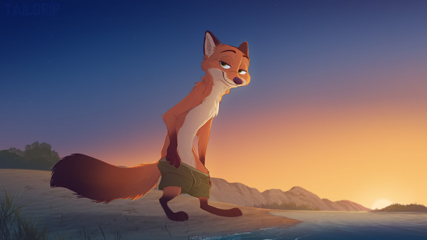 nick wilde (zootopia and etc) created by tailgrip
