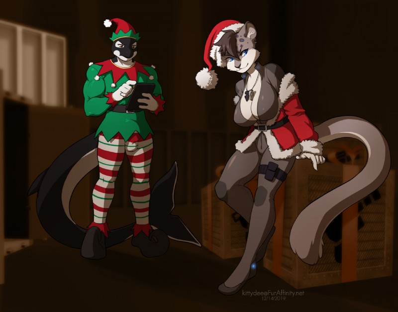 jay and kayz (christmas) created by kittydee