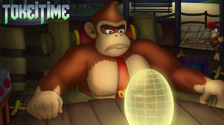 banana_peel brown_body brown_fur crystal_coconut fur kongo_bongo male muscular muscular_male night pecs tokeitime donkey_kong_(series) donkey_kong_country_(tv_series) nintendo pondering_my_orb diddy_kong donkey_kong_(character) ape atelid gorilla haplorhine mammal monkey new_world_monkey primate spider_monkey meme