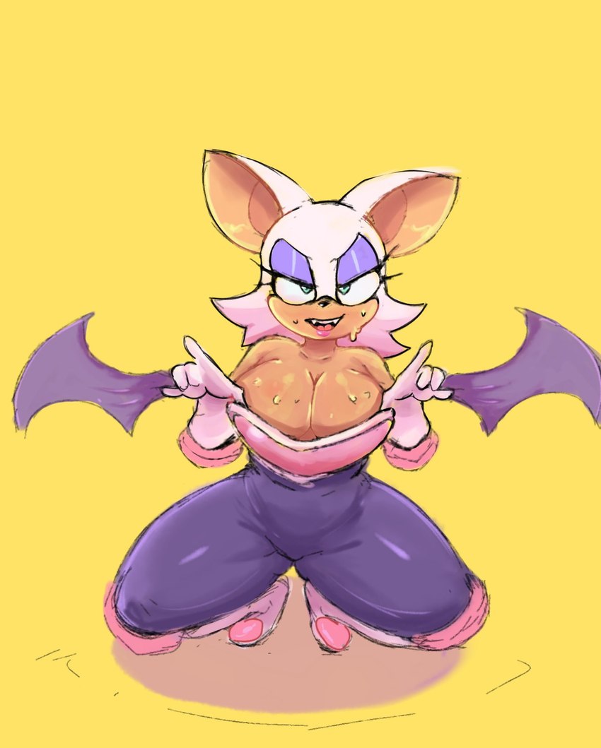 rouge the bat (sonic the hedgehog (series) and etc) created by kashink7