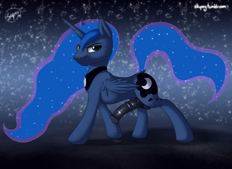 princess luna (friendship is magic and etc) created by skipsy