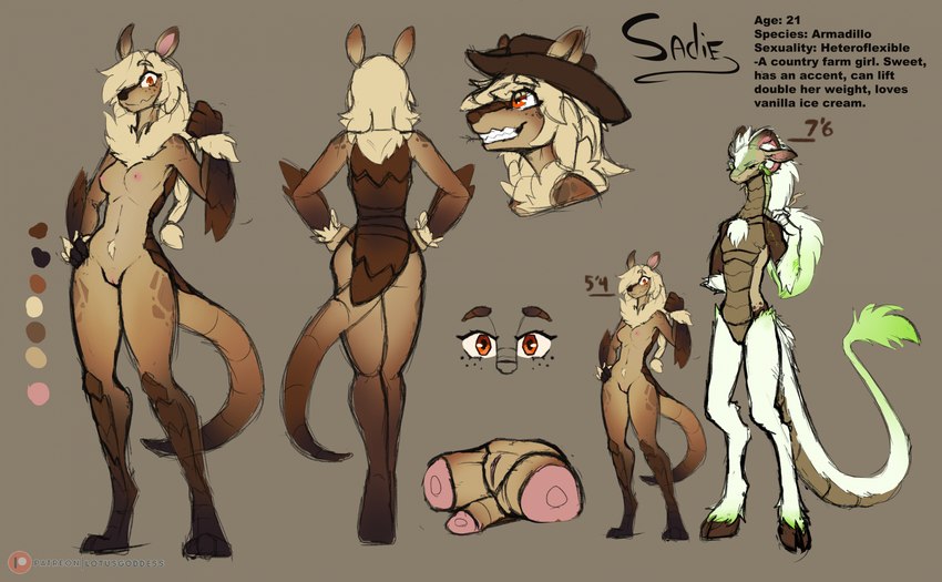 sadie created by psychorodent