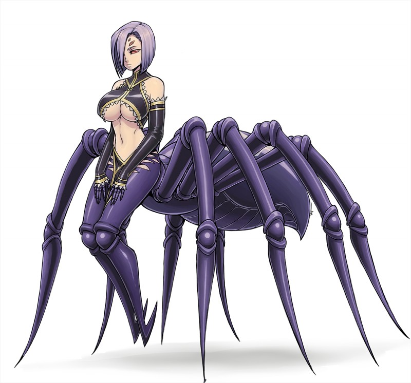 rachnera arachnera (european mythology and etc) created by luigiix