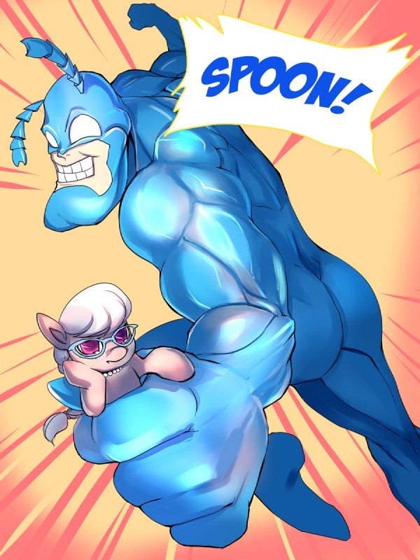 silver spoon and the tick (friendship is magic and etc) created by bakki