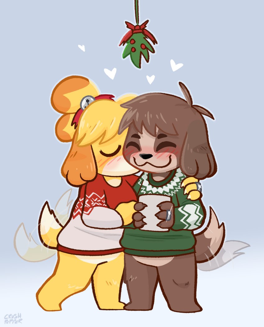 digby and isabelle (animal crossing and etc) created by crushpepper