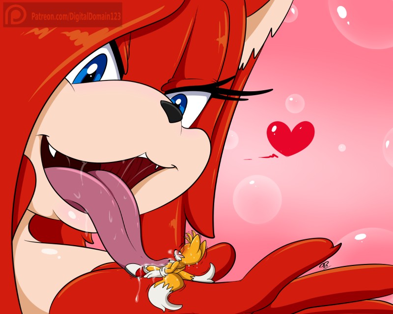 aged_down aged_up anthro blush duo extreme_size_difference fangs female female_pred heart_symbol licking male micro mouth_shot open_mouth size_difference teeth tongue tongue_out vore angelthecatgirl conditional_dnp digitaldomain123 sega sonic_the_hedgehog_(series) angel_the_catgirl fan_character miles_prower canid canine domestic_cat felid feline felis fox mammal 5:4 hi_res