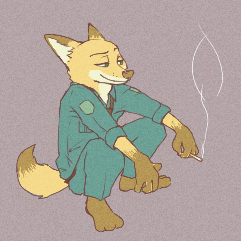 nick wilde (zootopia and etc) created by g0masolt