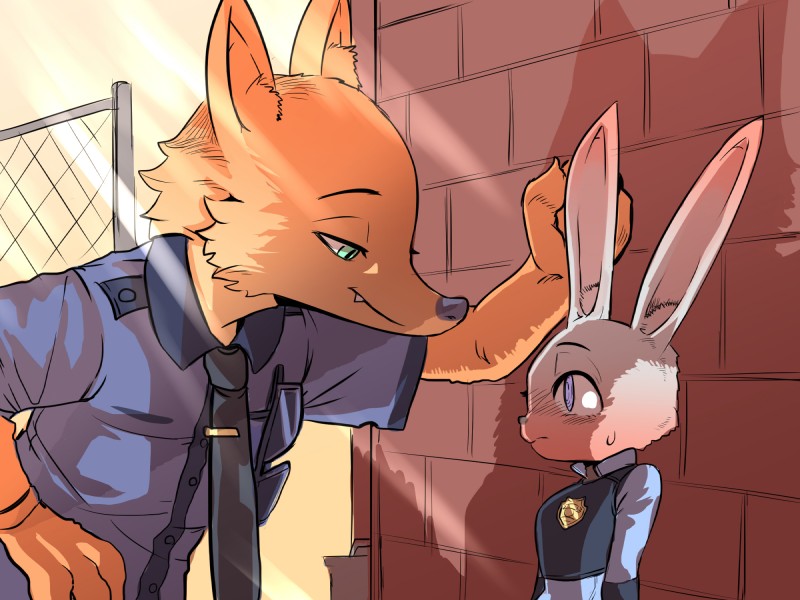 judy hopps and nick wilde (zootopia and etc) created by pk4g