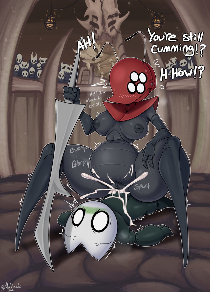 god tamer and pad (hollow knight and etc) created by mehdrawings