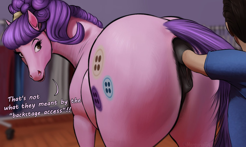 anal anal_fisting anal_penetration anal_tugging anatomically_correct anatomically_correct_anus animal_genitalia animal_pussy anus bestiality black_anus black_pussy blurred_background butt clothed clothing cutie_mark dialogue duo elbow_deep_in_a_horse equine_anus equine_genitalia equine_pussy eyebrows eyelashes female feral fisting genitals hair human_on_feral inside interspecies looking_back lost_my_keys penetration presenting presenting_pussy puffy_anus pussy quadruped raised_tail solo_focus tail tail_anus talking_feral text conditional_dnp mercurial64 friendship_is_magic hasbro my_little_pony suri_polomare_(mlp) earth_pony equid equine horse human mammal pony 2020 digital_media_(artwork) english_text hi_res