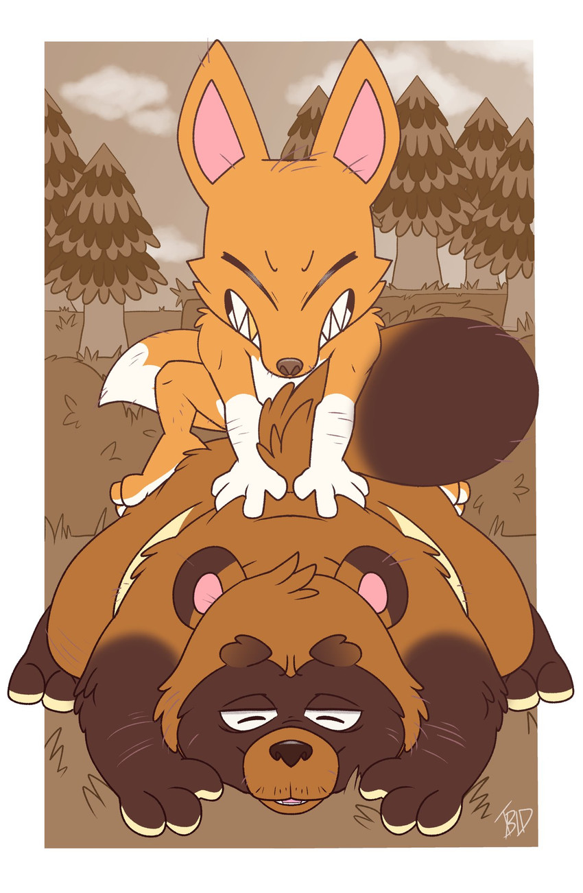 crazy redd and tom nook (animal crossing and etc) created by tbid